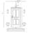 Alexavier 2 - Light Outdoor Hanging Lantern-1141437574