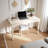 White pine study desk-827059370