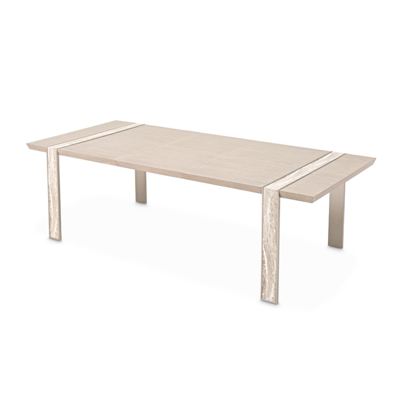 Lotus Bay Dining Set, 9 Pieces: Table, 8 Chairs