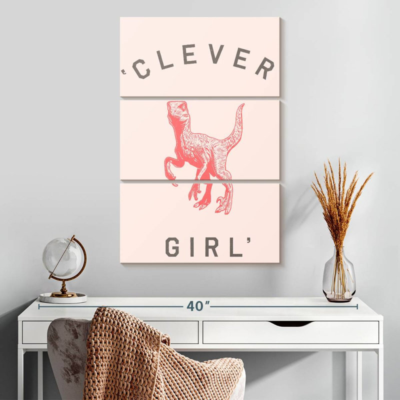 Brampt Clever Girl Pink, 32" H x 20" W