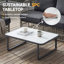 Ensemble de conversation pour patio 4 personnes avec table basse-259339724