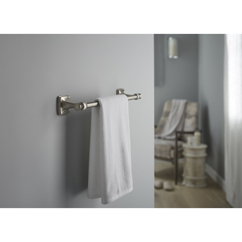 Grand Towel Bar, 24"W, Vibrant Brushed Nickel
