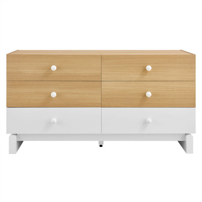 Commode 6 tiroirs Nolia