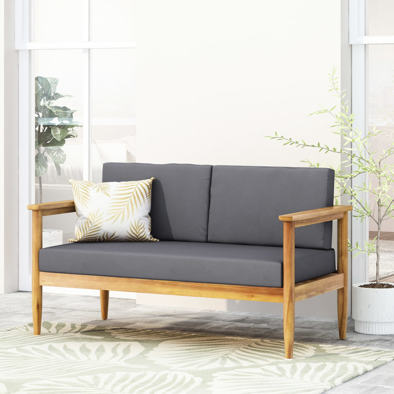 Bois massif avec revêtement intérieur en forme de couche d'eau et siège recouvert de tissu d'ameublement