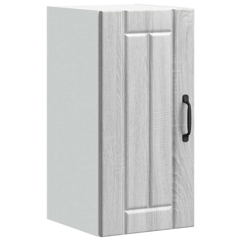 Carty Standard Wall Cabinet, grey sonoma
