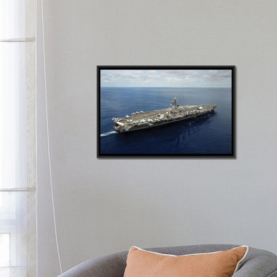 «Nimitz-Class Avion Carrier USS Dwight D. Eisenhower», reproduction de photo sur toile