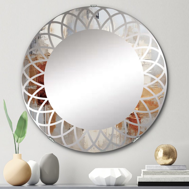 Willibert Circle Mirror, 24" x 24"