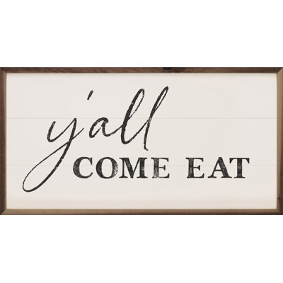 Y'all Come Eat