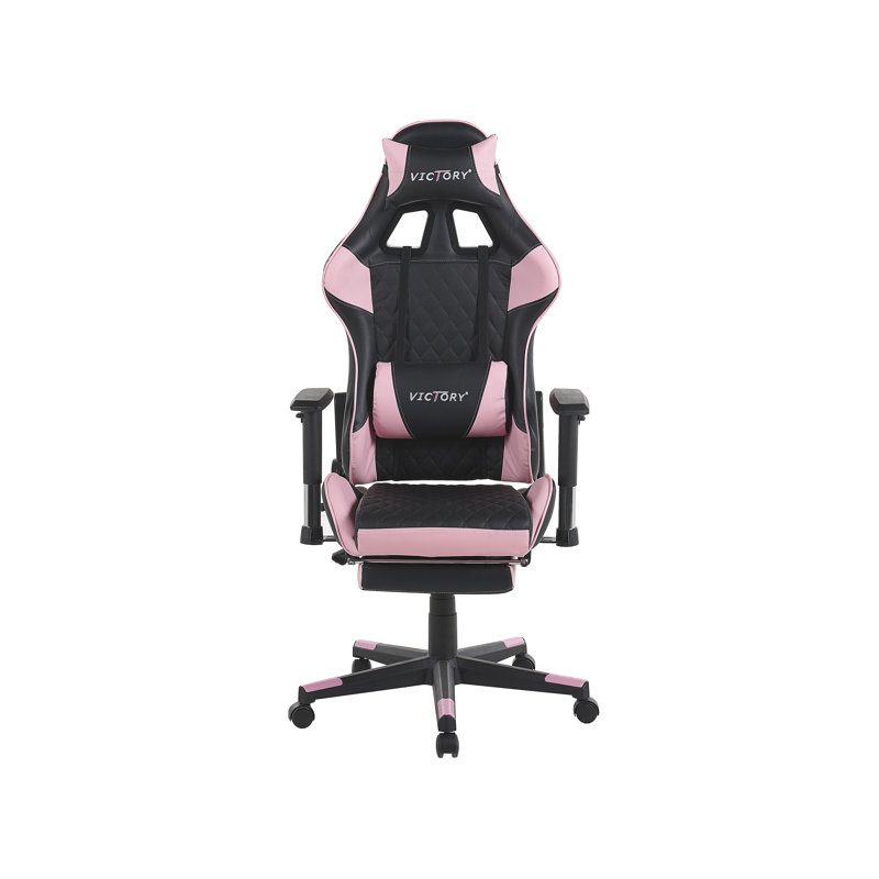 Beliani Adjustable Height and Tilting PC & Racing Game Chair