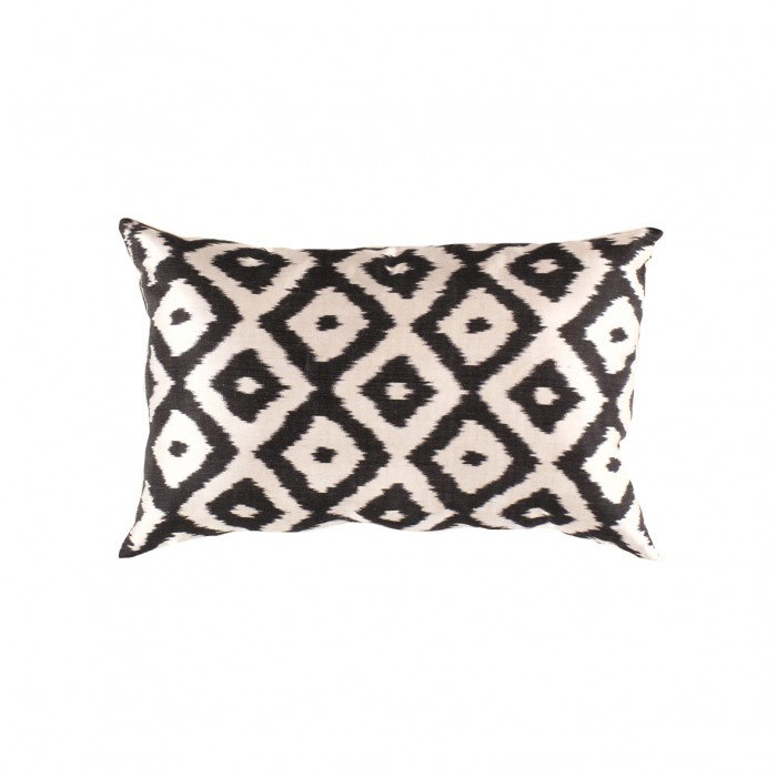 Rectangle Pillow Cover & Insert, Black/White