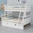 Bunk Bed With Ladder,Trundle And Guardrail-107080425