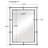 Braxton Metal Rectangle Wall Mirror