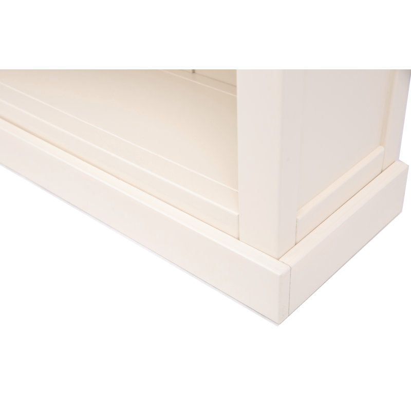 Ginnia 120cm H Standard Bookcase, 120cm H x 70cm W x 25cm D