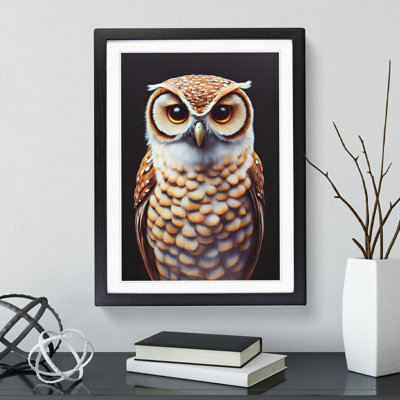 Admirable Owl - Single Picture Frame Print