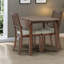 Ensembles de table de salle à manger peu encombrants, en bois et en bois aggloméré, style moderne pour petite cuisine