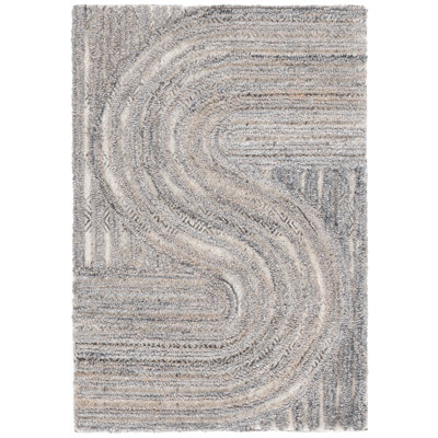 Baylay Hand Tufted Abstract Indoor Rug