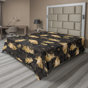 Dark Mustard/Camel Floral