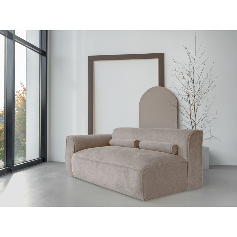 Flex Felix 2 Seater Sofa, Dark Beige, Left Hand Facing