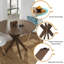 Harbaugh Round Solid Wood Base Dining Table
