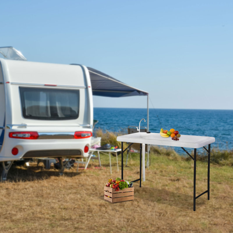 23.5'' Rectangular Portable Folding Table