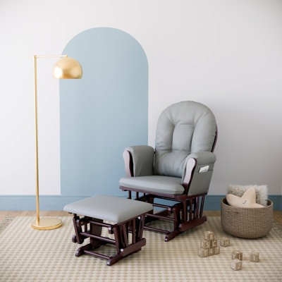Fauteuil oscillant avec repose-pieds Hoop