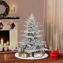 home accents white christmas tree