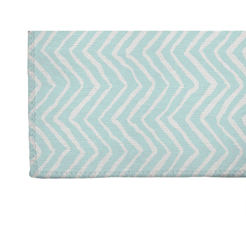 Tapis d'extérieur à chevrons antidérapant, Tapis de couloir 2 pi 6 po x 8 pi