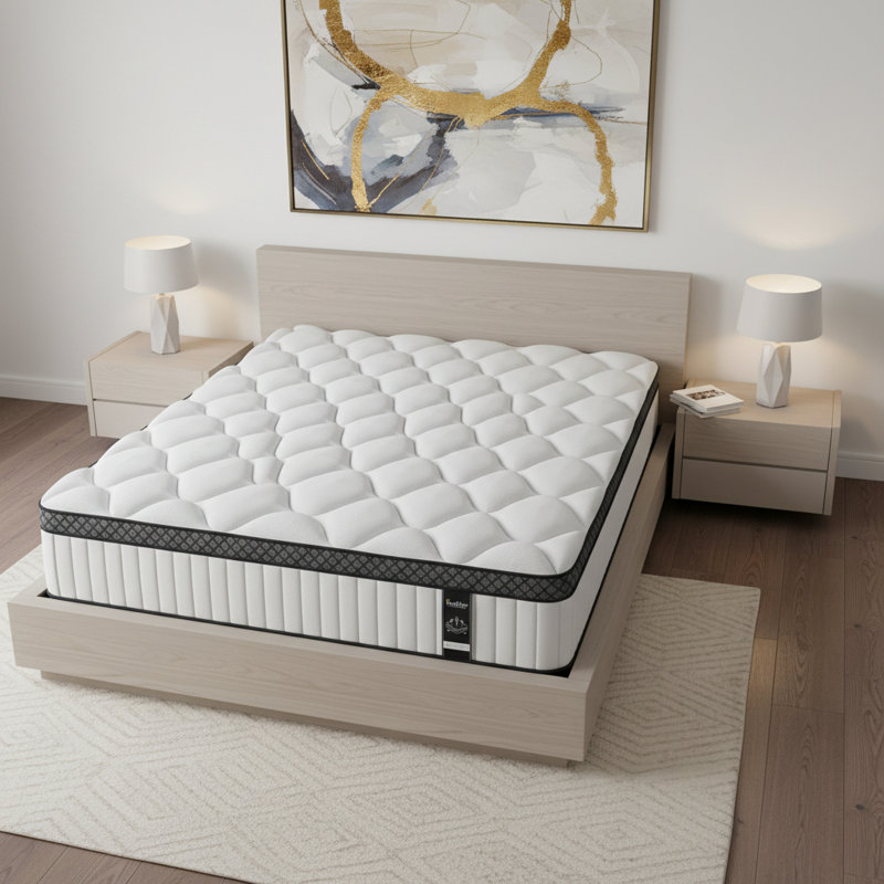 Matelas double hybride double 10 po