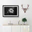 Geranium Flower in Abstract - Picture Frame Graphic Art Print-55726980-55726981
