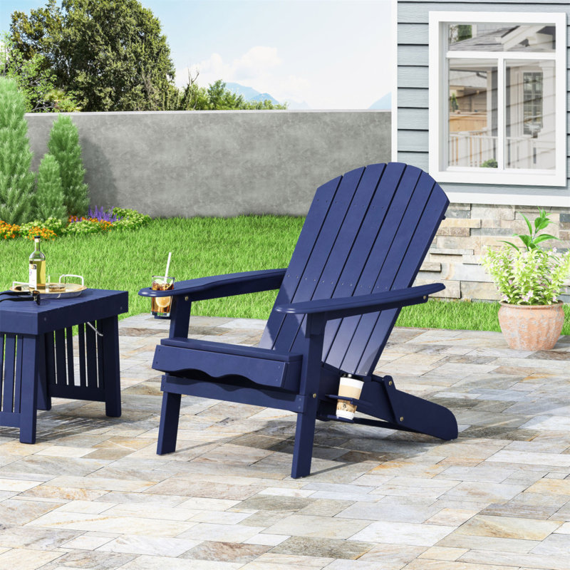 Chaise Adirondack Bellwood, Bleu