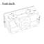 Meuble-lavabo de salle de bain de 72 pouces avec lavabo double-101939377-101939378