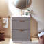 Ensemble de meuble-lavabo simple 24 po gris