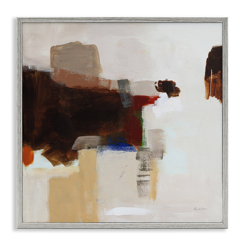 «American Rust Abstraction», estampe numérique de Pamela Munger, H 12 po x l 12 po, Estampe numérique Farmhouse