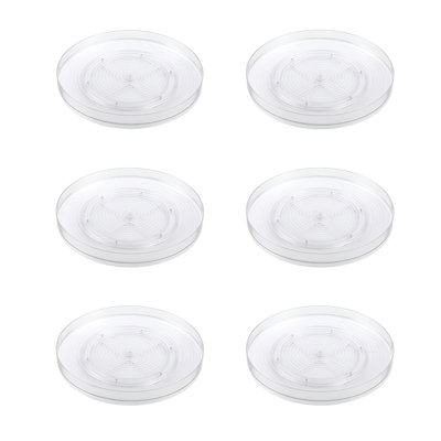 Ezystorage  Lazy Susan Clear Turntable Kitchen, Office, Garage & More Organizer