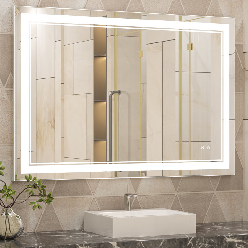 Miroir de salle de bain Kaelia, 28 po x 40 po