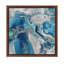 Stone With Blue And Aqua by Danielle Carson - Print on Canvas-2045813206-2120880112