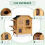 Maison pour chat à 2 étages pour l'extérieur-688679751