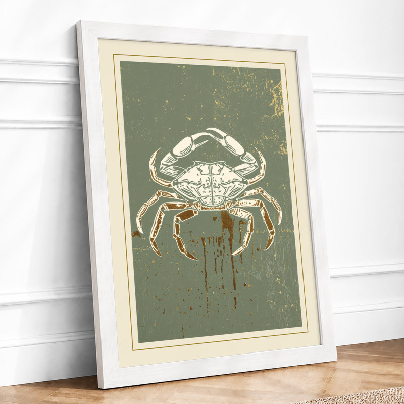 Specimen in Decay Rustic - Framed Print, A3 - 42.0 x 29.7 cm, White