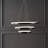 Meranda 3 - Light Dimmable LED Tiered Chandelier-74748112