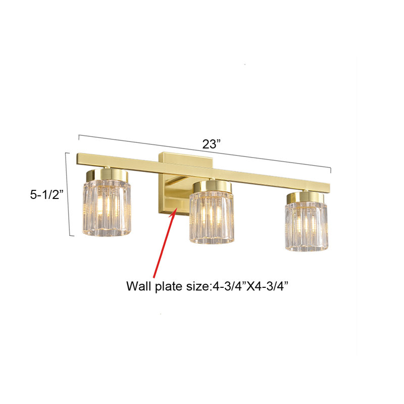 Eribella 3 - Light Vanity Light