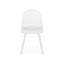 Mobilier d'extérieur blanc en polypropylène - Stable``