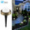 Éclairage paysager à DEL Luna, lumières de chemin à basse tension 12-24V AC / DC, 4,5 W, 360LM, 2-en-1
