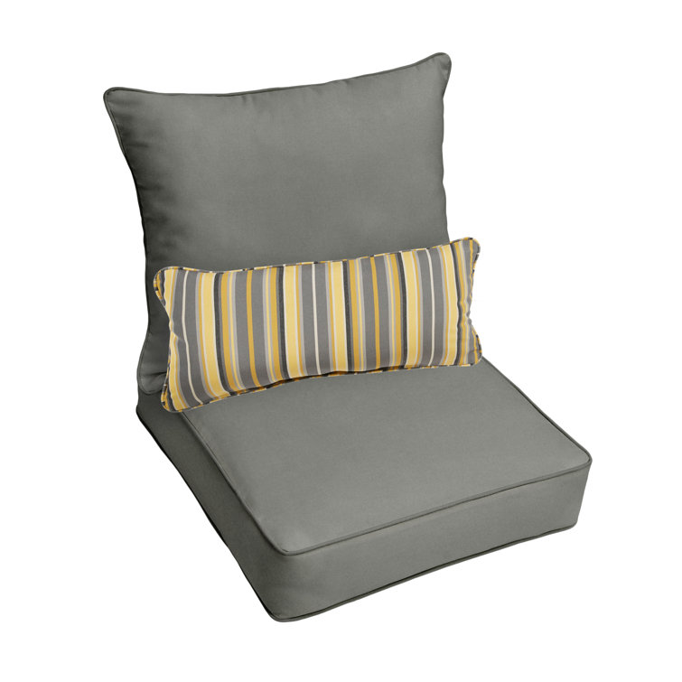 Seat Cushion Lumbar Support Pillow Set