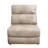 Taupe Genuine Leather 6-Piece Multifunctional Recliner Living Room Set