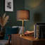 Modern And Designer Mini Diamond Black Glitter Fabric Lamp Shade By -1914262522