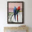Palm Parrots - Peinture sur toile encadrée-109329973-109329981