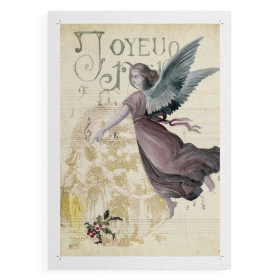 Christmas Greetings Collection B - Impression sur toile seulement - NON-CADRE