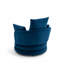 Upholstered Swivel Barrel Chair-1729032296