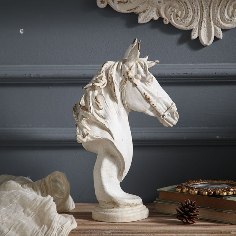 Rustic Horse Sculpture