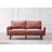 Deedra 57.5'' Velvet Loveseat-1111164233-1084180347